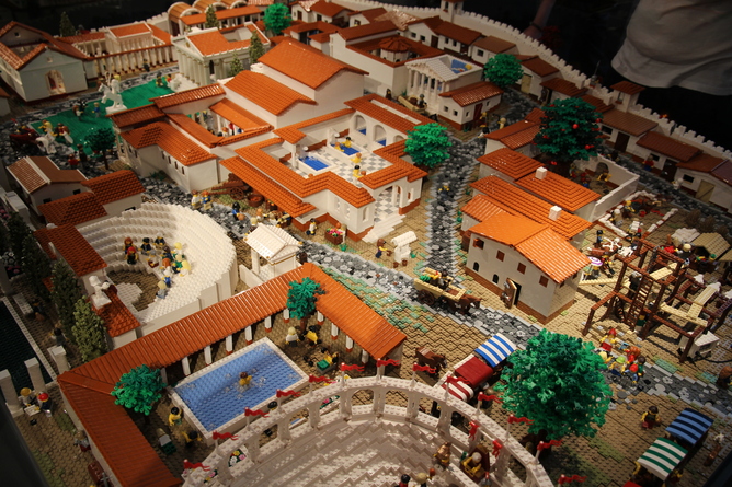 Pompeii Lego