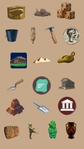 archaeology stickers