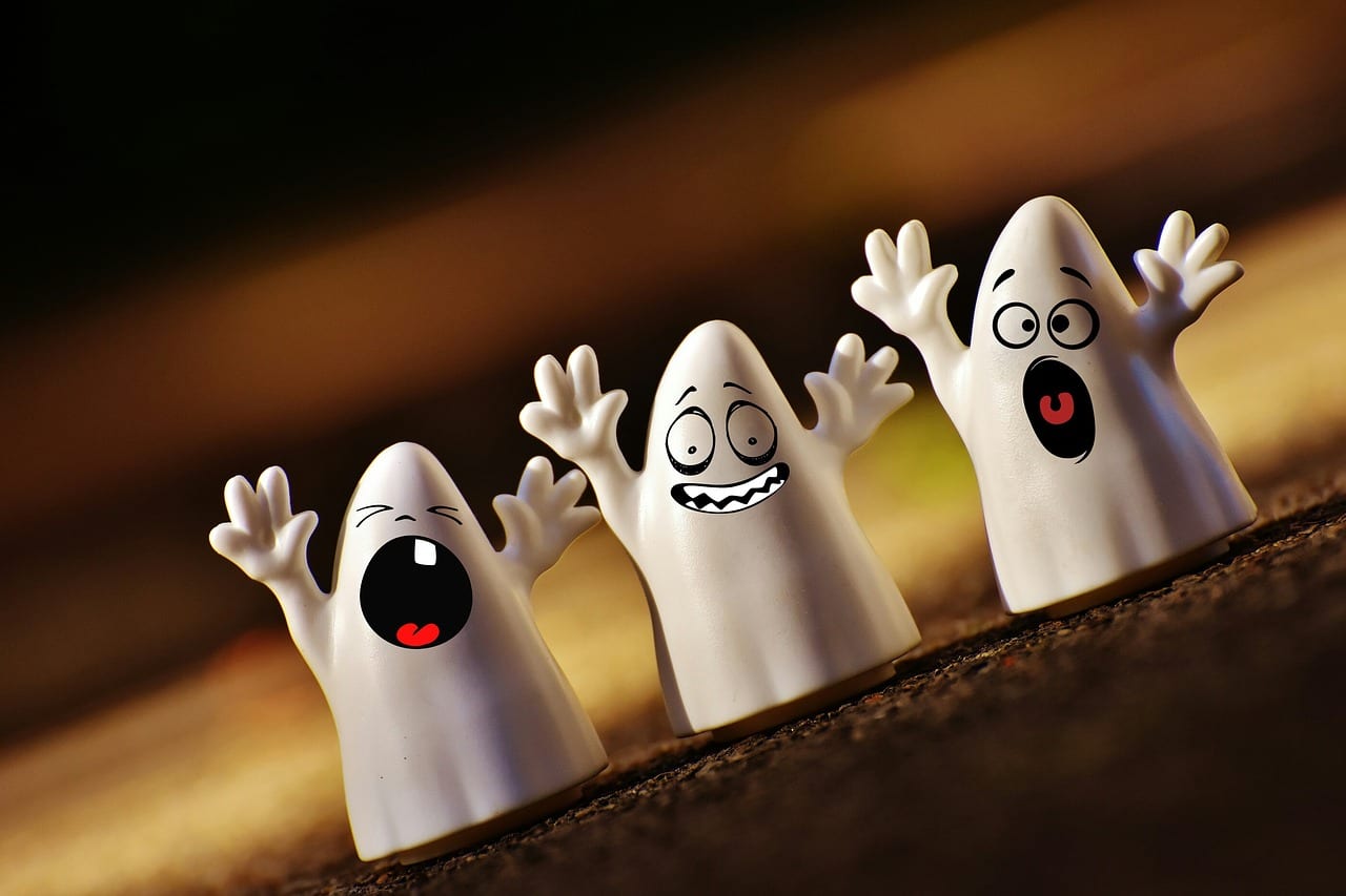 Halloween ghosts